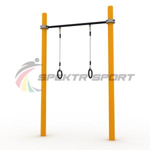 Купить Турник классический для занятий Воркаут с кольцами SP WRK-07 + Rings_76mm в Михайлове 