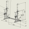 Купить Стойка с подстраховкой Профи RK-010 в Михайлове 