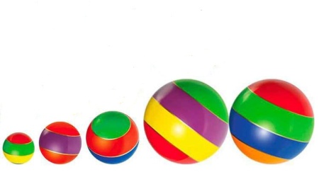 Купить Мячи резиновые (комплект из 5 мячей различного диаметра) в Михайлове 