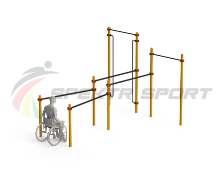 Купить Спортивный комплекс для инвалидов-колясочников WRK-D19_76mm в Михайлове 