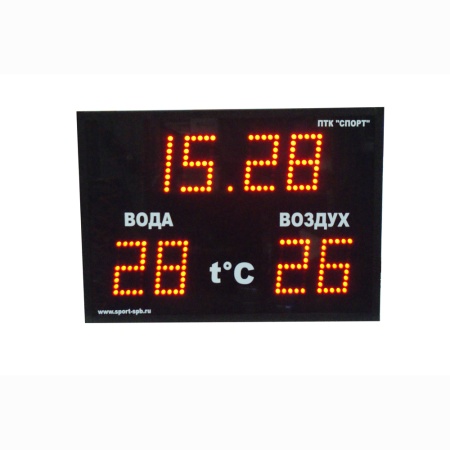 Купить Часы-термометр СТ1.16-2t для бассейна в Михайлове 